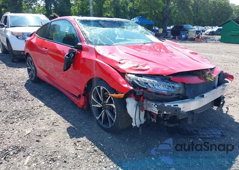 2020 Honda Civic Si Coupe из США, поврежденный, VIN 2HGFC3A5XLH751847